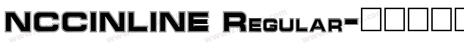 NCCINLINE Regular字体转换